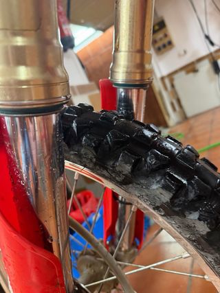 Honda CRF 2009 Motocross Roja/Blanca