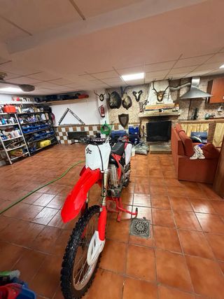 Honda CRF 2009 Motocross Roja/Blanca