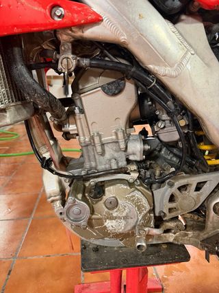 Honda CRF 2009 Motocross Roja/Blanca