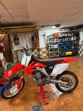 Honda CRF 2009 Motocross Roja/Blanca