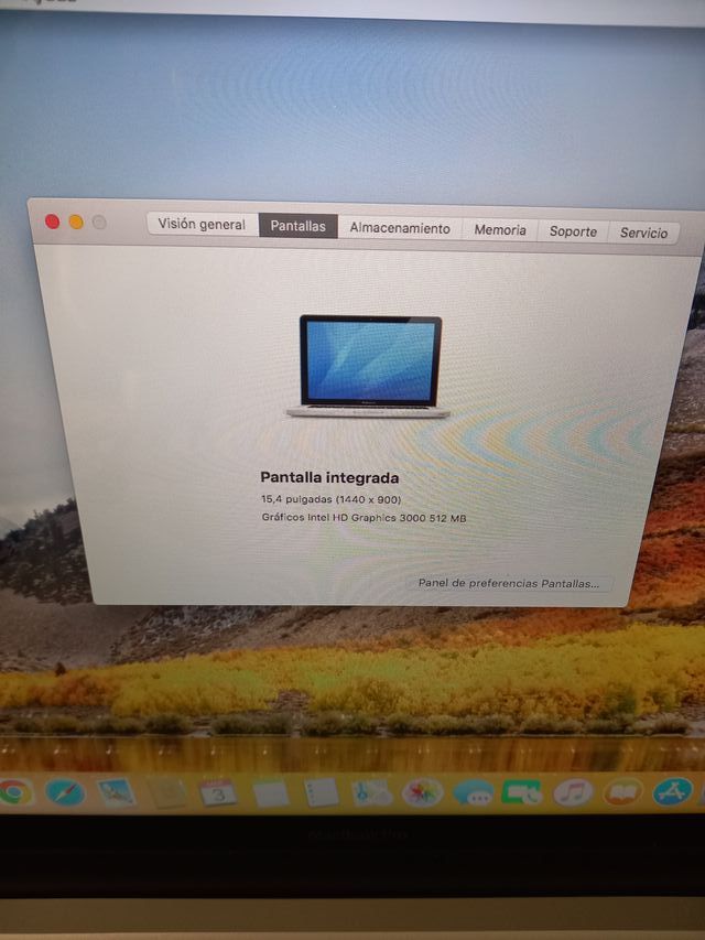 MacBook Pro A1286 (i7, 8GB RAM, 500GB)