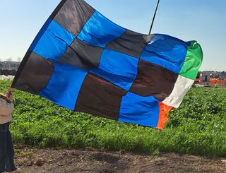 Bandierone a Scacchi Inter 21°Scudetto ⭐⭐ 320x210