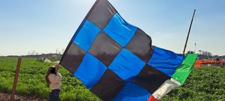 Bandierone a Scacchi Inter 21°Scudetto ⭐⭐ 320x210