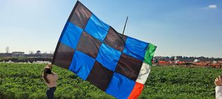 Bandierone a Scacchi Inter 21°Scudetto ⭐⭐ 320x210