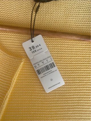 Chaqueta Parfois amarilla talla única