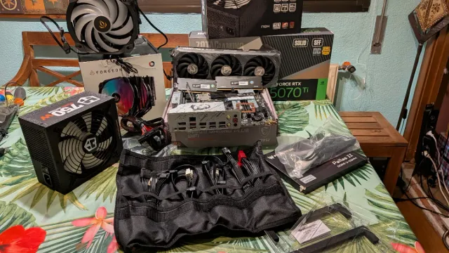 RTX 5070 Ti 2+4Tb SSD 32GB RAM 750W MSI B650 WiFi