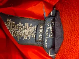 Chaquetón niño rojo Polo Ralph Lauren Original