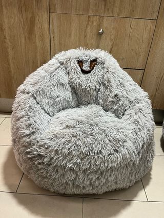 Puff Gigante Gris XXL