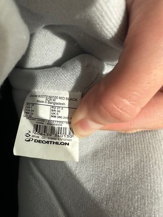 Botas de nieve Quechua Talla 38