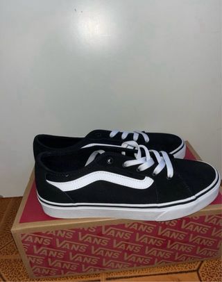 Zapatillas Vans Old Skool Negras Blancas