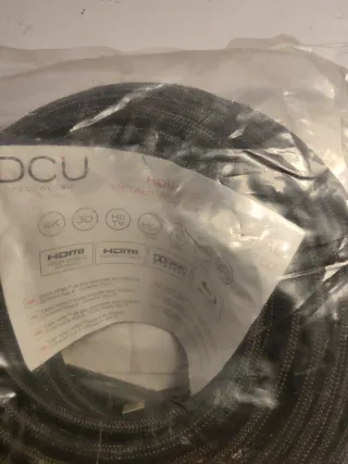 Cable HDMI 2.0 ACTIVO 20m DCU - 4K Amplificado