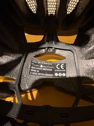 Casco Ciclismo Abus Airbreaker Negro Talla 52-58cm