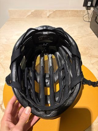 Casco Ciclismo Abus Airbreaker Negro Talla 52-58cm