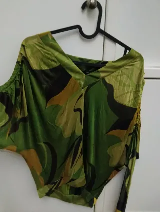 Blusa de seda Gucci multicolor