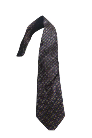 Cravatta Gucci Uomo Blu Oro