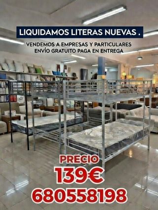 Literas nuevas con envío gratuito