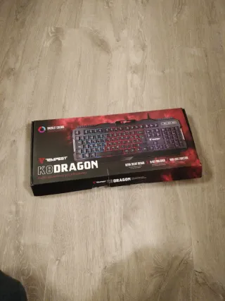 Teclado Gaming Tempest K8 Dragon RGB