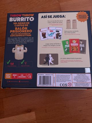Throw Throw Burrito - Juego de Cartas
