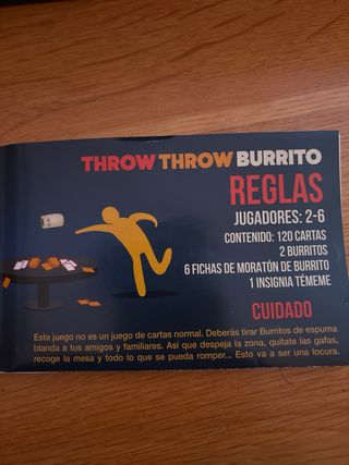 Throw Throw Burrito - Juego de Cartas
