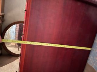 Cómoda alta sinfonier y espejo