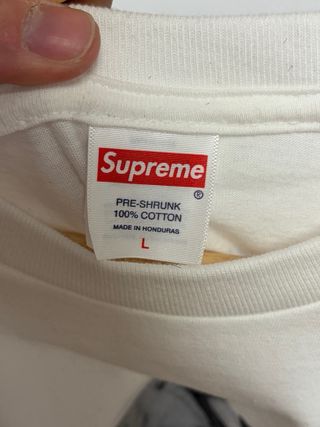 Camiseta Supreme Spiderman Blanca