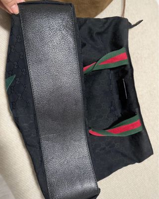 Bolso Tote Gucci Negro con Dustbag