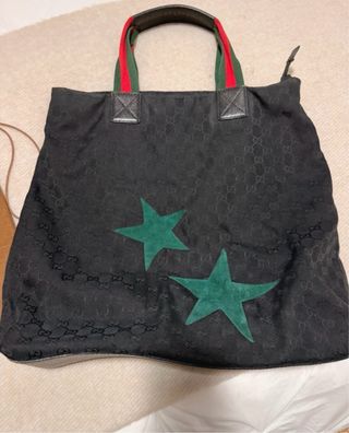 Bolso Tote Gucci Negro con Dustbag