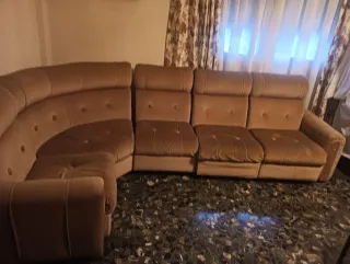 Sofá modular 5 plazas beige