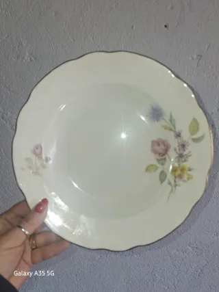 3 Piatti Laveno in Porcellana