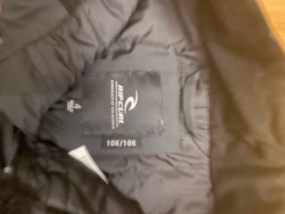 Pantalón de esquí infantil negro