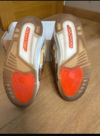 Zapatillas Jordan 37.5 Camuflaje Naranja