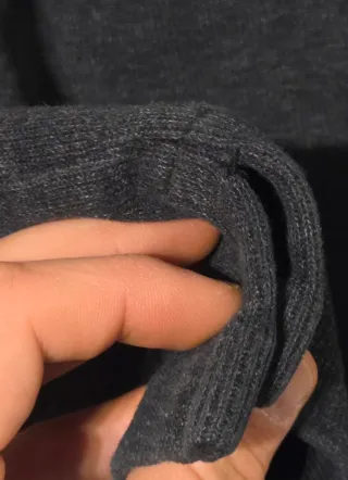 Jersey Ralph Lauren Gris Media Cremallera Talla L