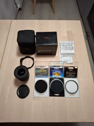 Obiettivo Sigma 10-20mm F4-5.6 EX Nikon + filtri