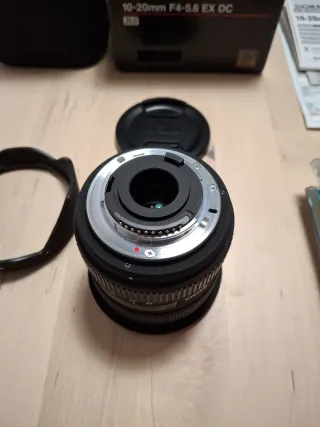 Obiettivo Sigma 10-20mm F4-5.6 EX Nikon + filtri