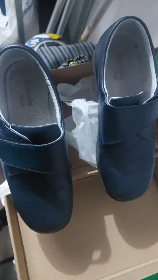 Zapatillas niño azul marino comunión talla 35