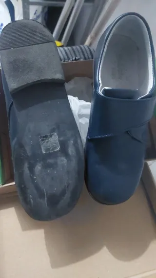 Zapatillas niño azul marino comunión talla 35