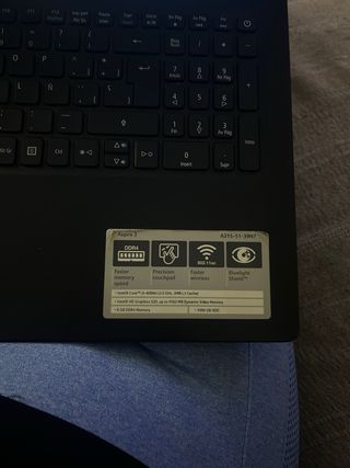 Vendo Acer Aspire i3 (2017) reacondicionado