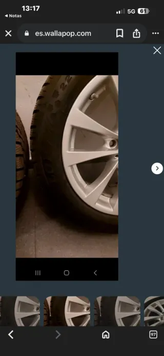 Llantas BMW 17 con Neumáticos Invierno