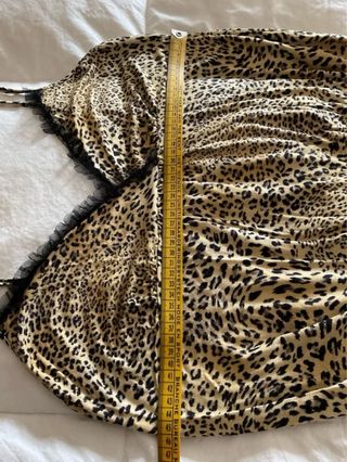 Top maculato bretelline Oviesse taglia XL