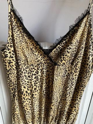 Top maculato bretelline Oviesse taglia XL