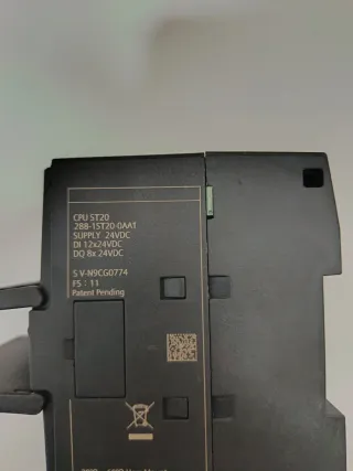 PLC Siemens S7 Smart 200 CPU ST20 nuovo