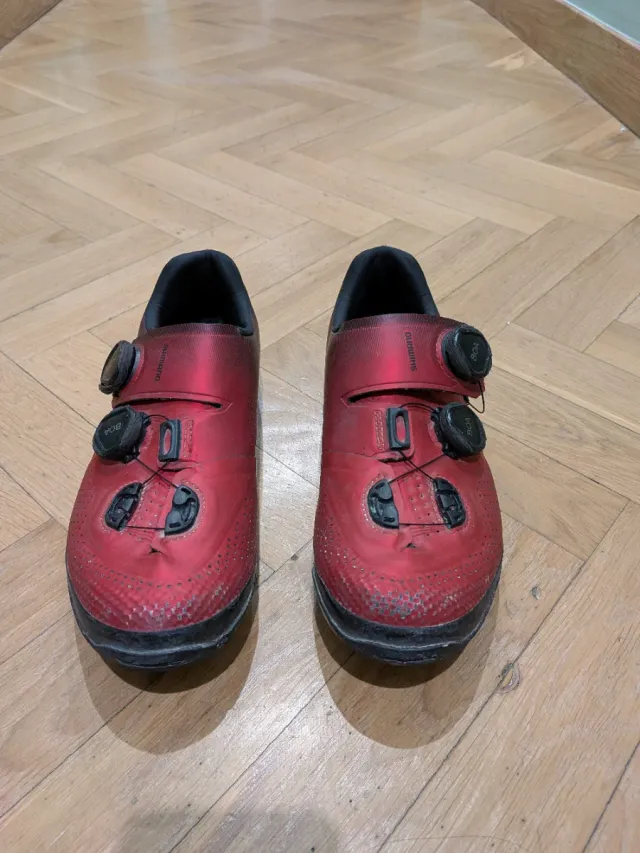 Zapatillas Shimano XC7 Rojas Talla 40