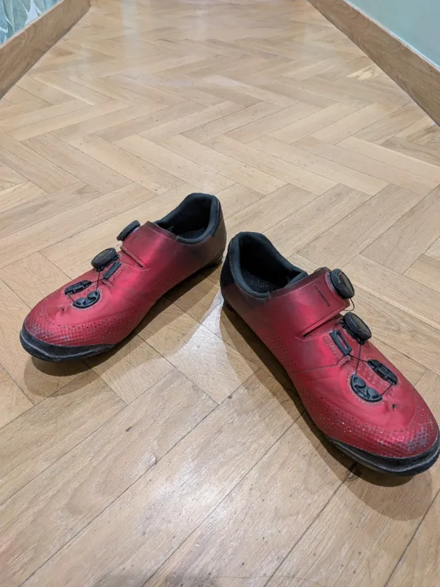 Zapatillas Shimano XC7 Rojas Talla 40