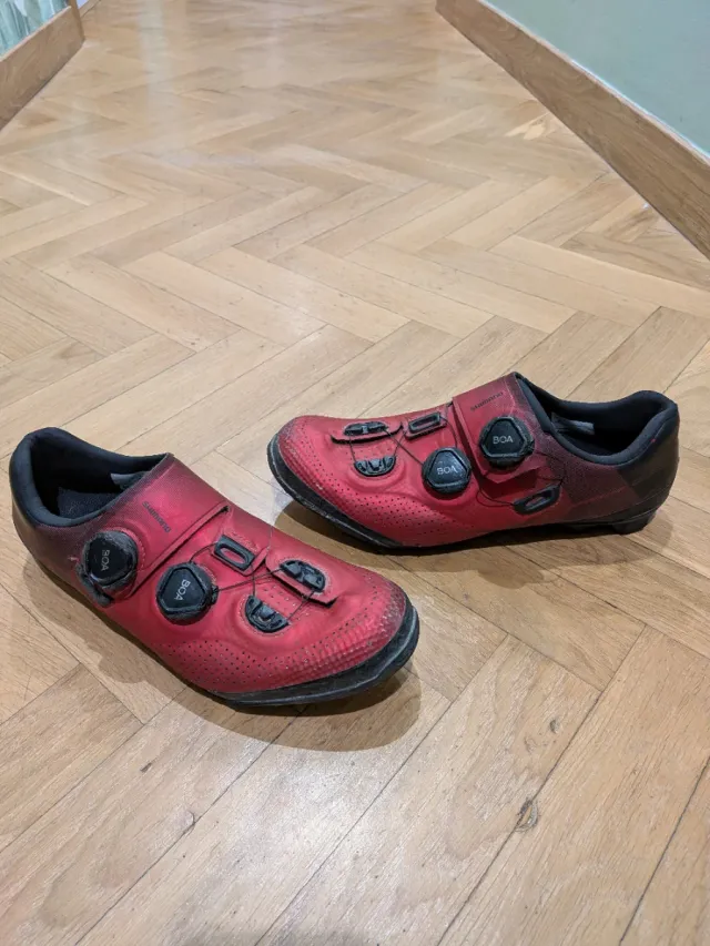 Zapatillas Shimano XC7 Rojas Talla 40
