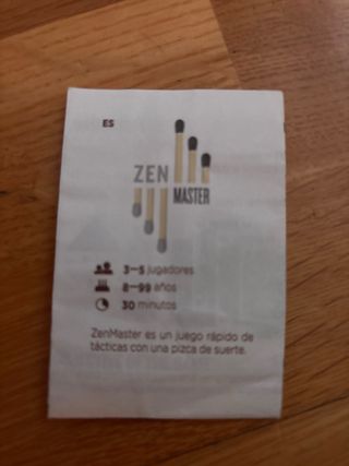 Zen Master Juego de Mesa