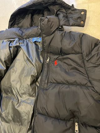 Abrigo Polo Ralph Lauren Negro