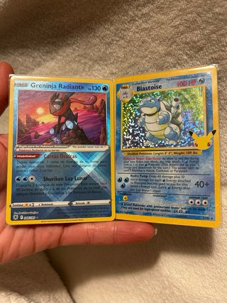 Cartas Pokémon Variadas