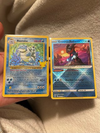 Cartas Pokémon Variadas