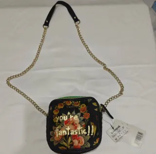 Bolso Desigual Mujer Flores Cadena
