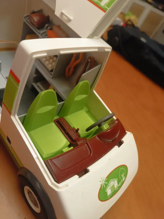 Furgoneta Mercado Playmobil